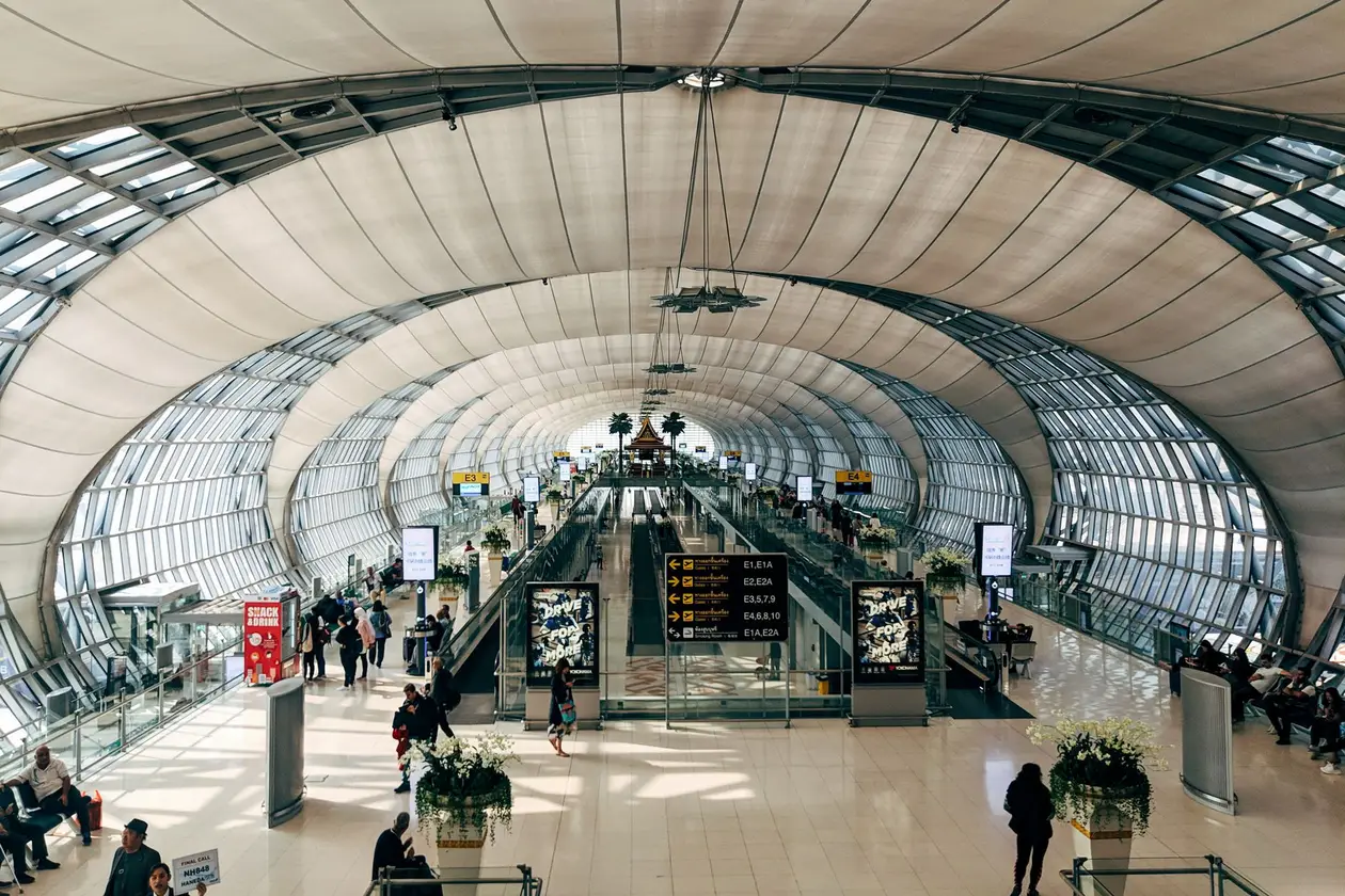 Терминал аэропорта в Таиланде